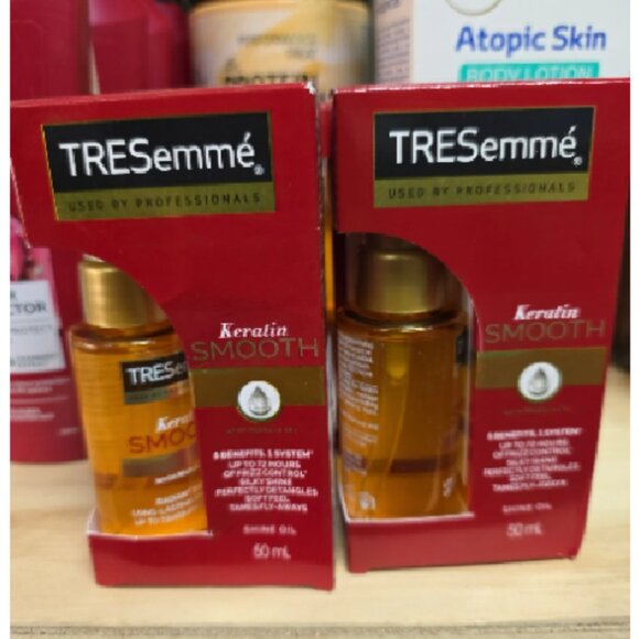 2 pack Tresemme Keratin Smooth shine oil 50ml - Picture 1 of 1